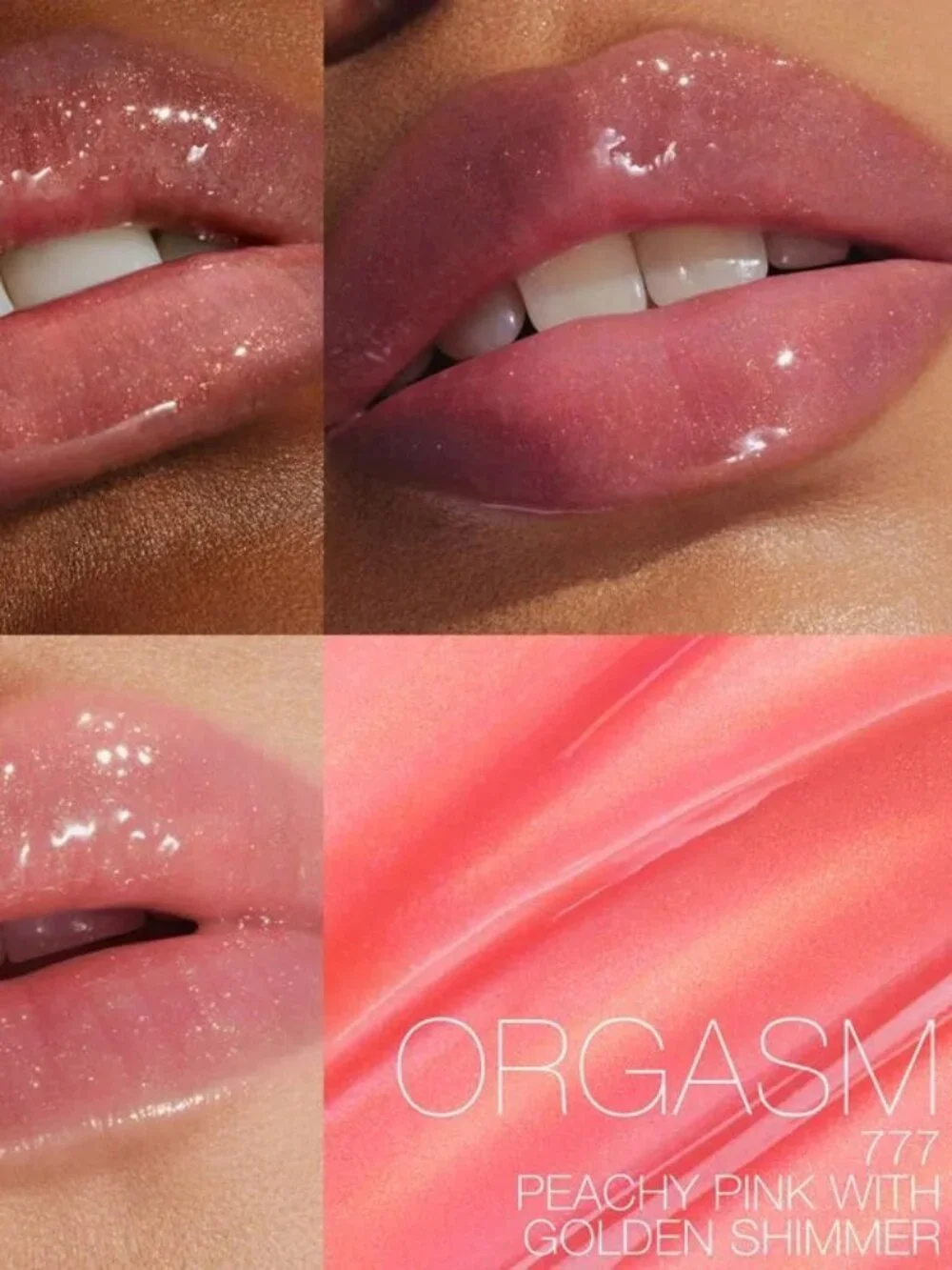 NARS Hot Escape Afterglow Lip Oil in Orgasm - Picture 2 of 2
